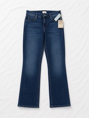MOTHER Petite Lil Mid Rise Dazzler Ankle in Heirloom
